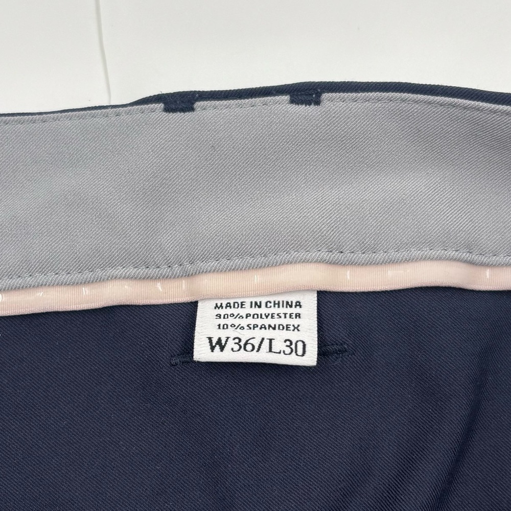 FootJoy Men's‎ 36x30 Navy Polyester Straight Leg Pants - Picture 4 of 9